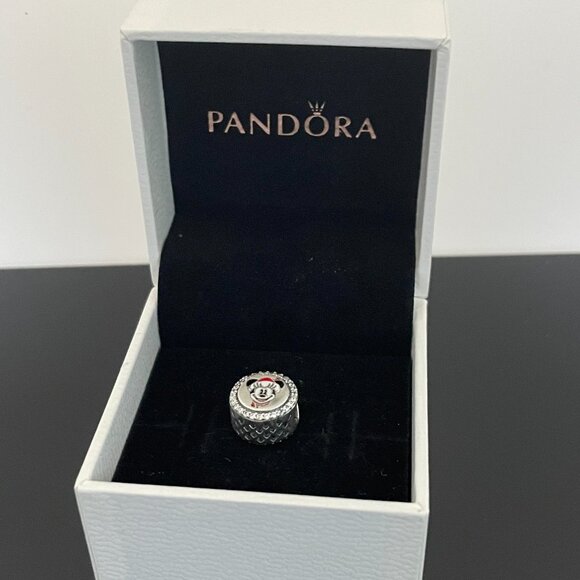 Disney Parks Pandora Holiday Christmas Happy Holly Days Mickey Charm - Picture 4 of 7